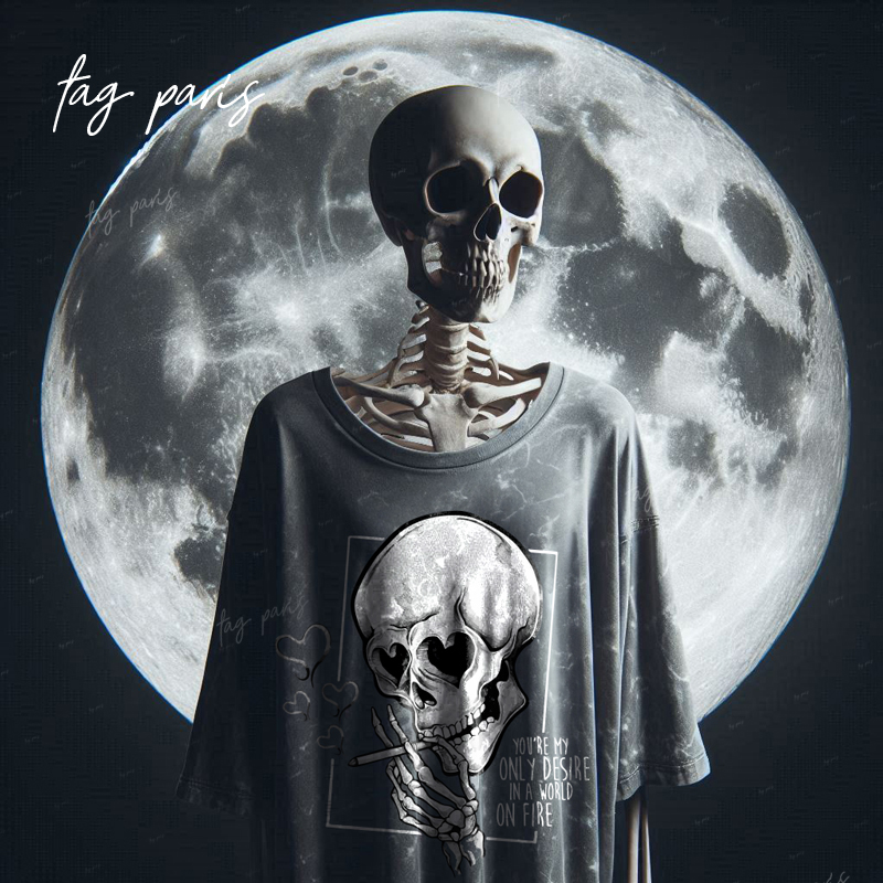 You're My Only Desire In A World On Fire تيشيرت اوفر سايز