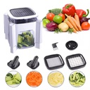 قطاعة ومبشرة البطاطس والخضروات والفاكهة ب 4 رؤوس عالية الجودة