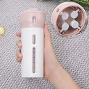 ديسبنسر الصابون والشامبو واللوشن الرباعي للسفر والرحلات