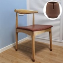 مانع انزلاق رجل الكرسي وخدش الباركيه 4 قطع من المطاط