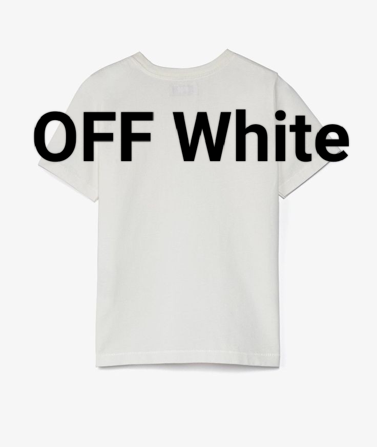 T-shirt Stock Resirve For Kids (off white  )