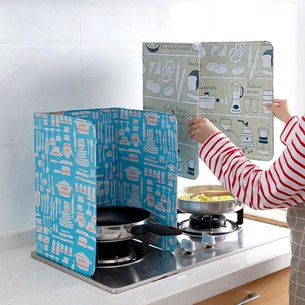 مانع طرطشة الدهون والزيوت للحفاظ على نظافة البوتجاز والمطبخ