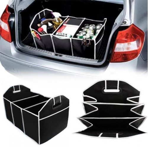 منظم شنطة السيارة قابل للطي لتنظيم العديد من الأغراض