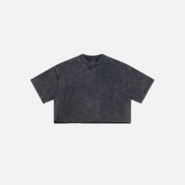 T-shirt  CROP TOP Stock Resirve UNISEX (Stone Washed)