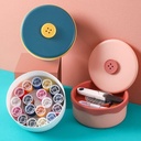 علبة لمستلزمات الخياطة منظمة تجمع جميع المستلزمات في مكان واحد