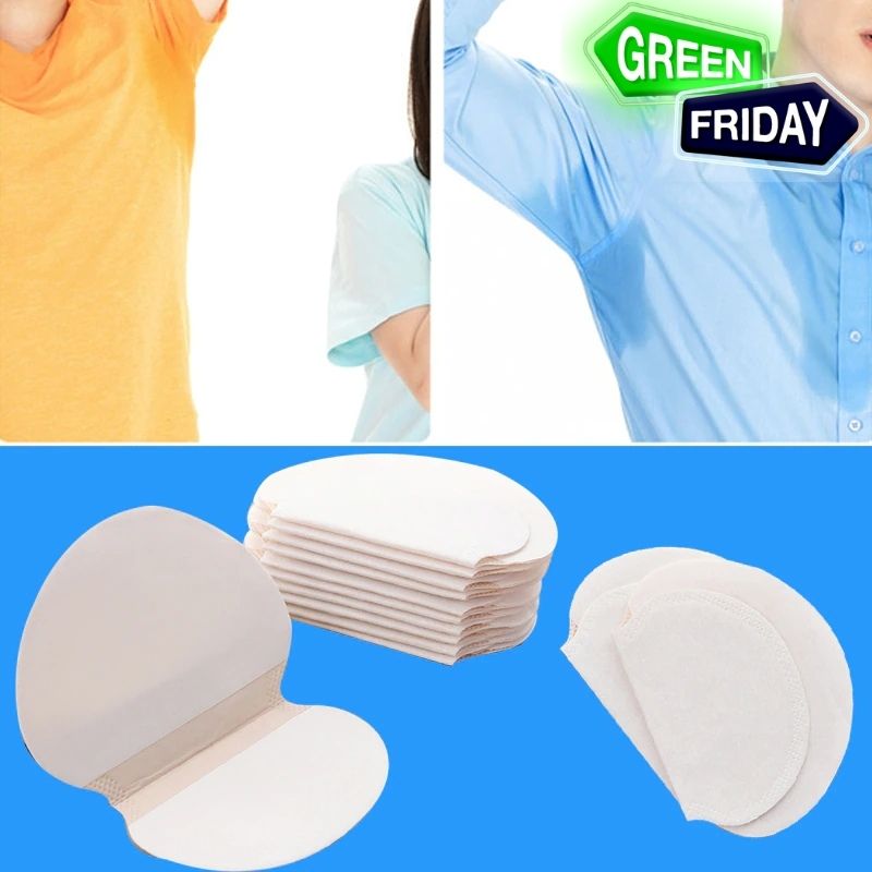 لاصقات لأمتصاص العرق 12 قطعة مناسبة للرجال والنساء