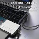 كابل تايب سي شحن سريع بتصميم مبتكر لمنع الانقطاع