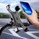 حامل موبايل للدراجات النارية والعجل قابل للتعديل مع ماسك مضاد للاهتزاز