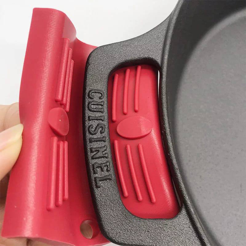 ماسك سيليكون للفرن والأواني والحلل عازل ومقاوم للحرارة