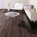 بديل الباركية االلاصق مقاس 7.5 * 45 سم  4 قطع لتجديد ديكور المنزل باللون البني الداكن