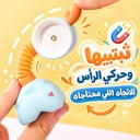 اباجورة مكتب ميني شكل جرو باضاءة ورم تعمل بالبطارية