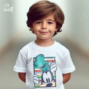 Disney's Goofy تيشيرت اطفال قطن باللون الابيض
