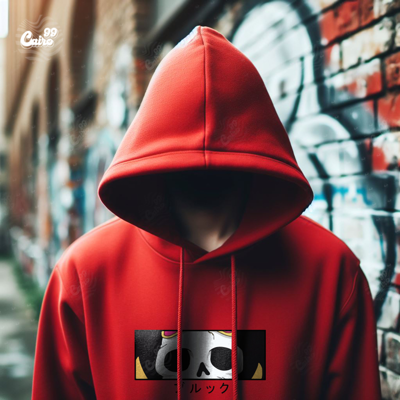 Soul King Brook هودي اوفر سايز قطن