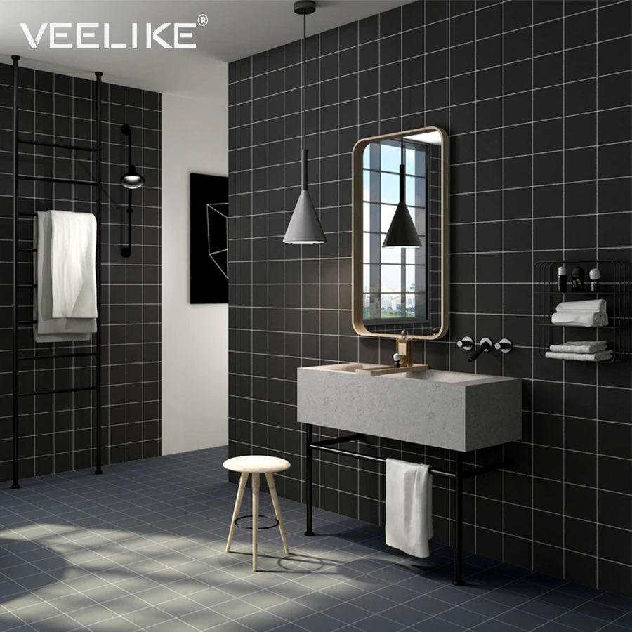 ورق حائط ذاتي اللصق مقاوم للماء للمطبخ والحمام وغرف النوم والمعيشة