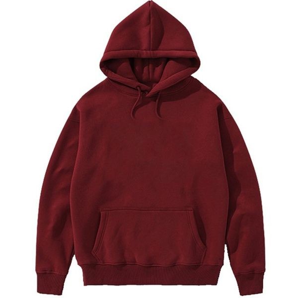 Hoodie Stock Unisex - Burgundy