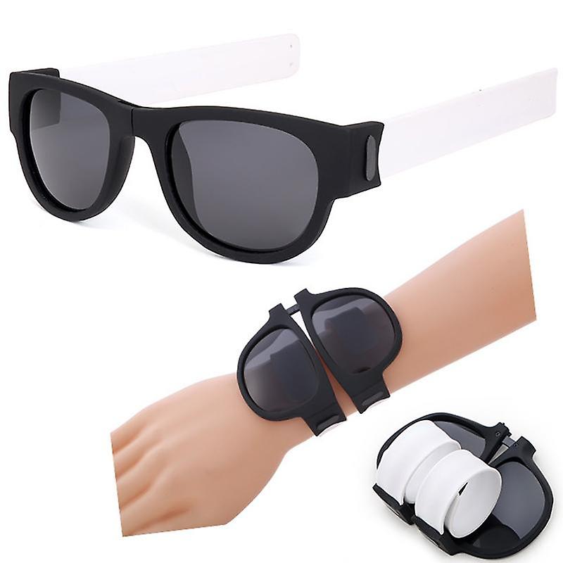 نظارة شمسية قابلة للطي على شكل سوار معصم لليد