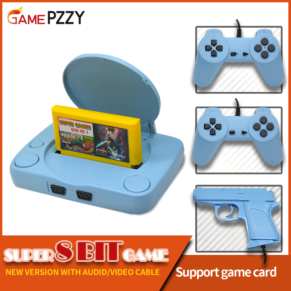 لعبة سوبر 8 بت الإصدار الجديد مع اذرع تحكم ومسدس