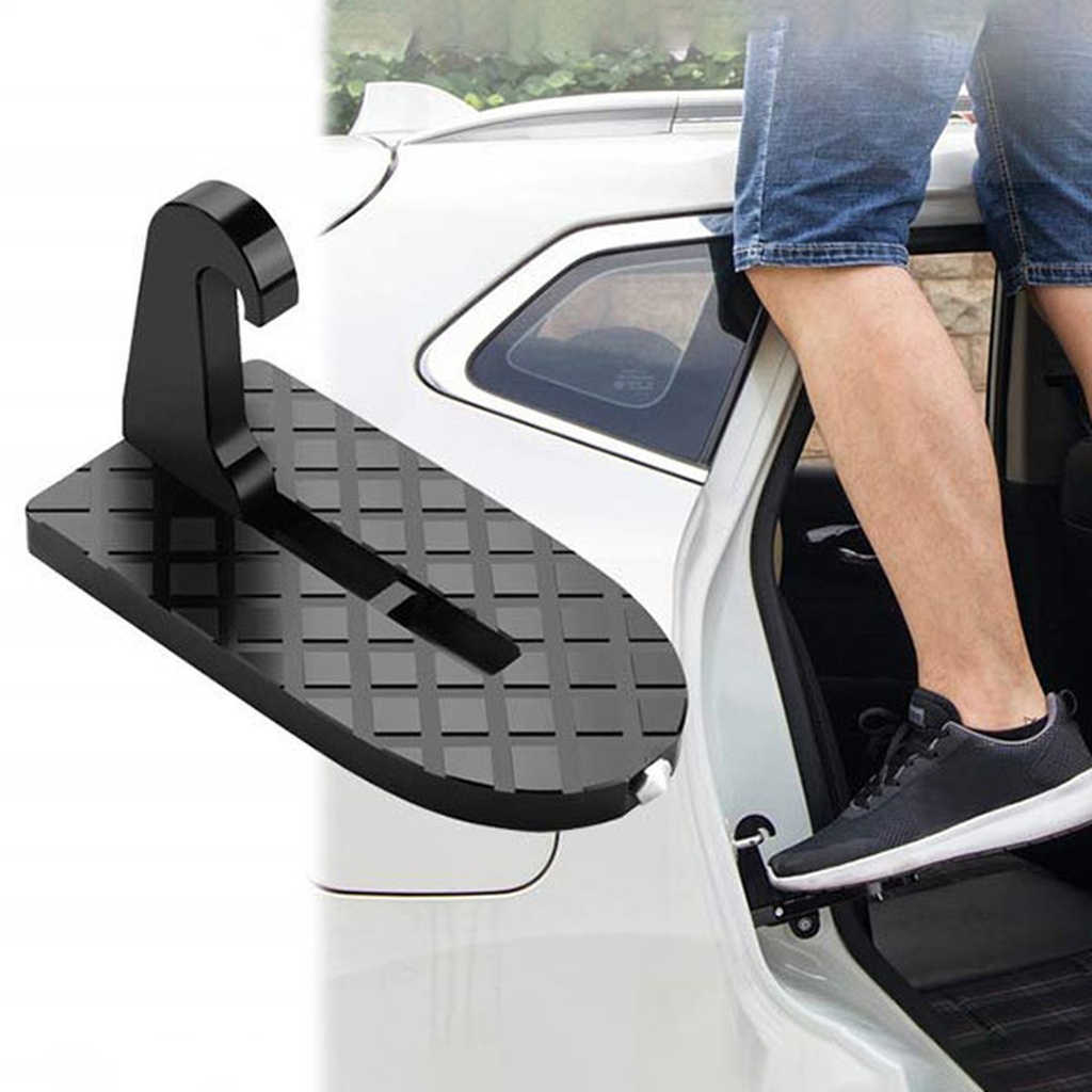 رف درجة سلم للوصول لسقف السيارة بسهولة وتعلق في قفل الباب