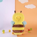 مخدة أمان خلفية  علي شكل نحلة لحماية رأس الأطفال من الصدمات  بحزام قابل للتعديل