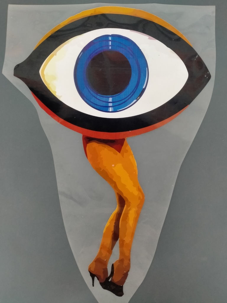 Blue Eye print