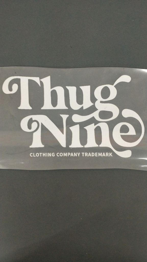 Thug Nine print for kids