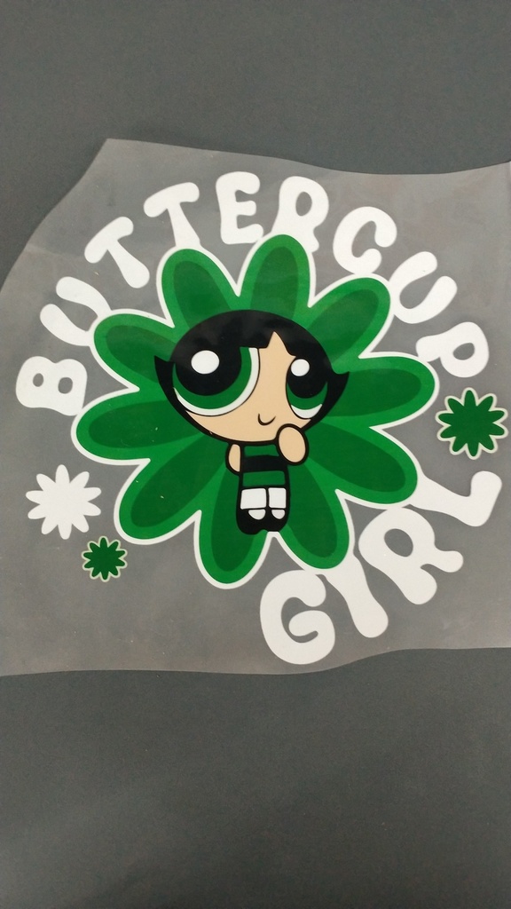 Buttercup Girl print