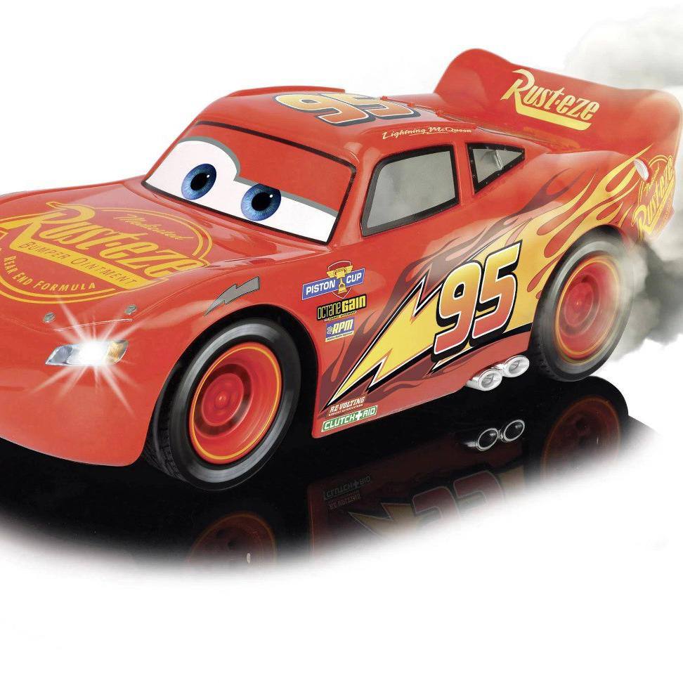 سيارة سباق ميني مجسمة للأطفال مضيئة مع موسيقي تصميم برق ماكوين