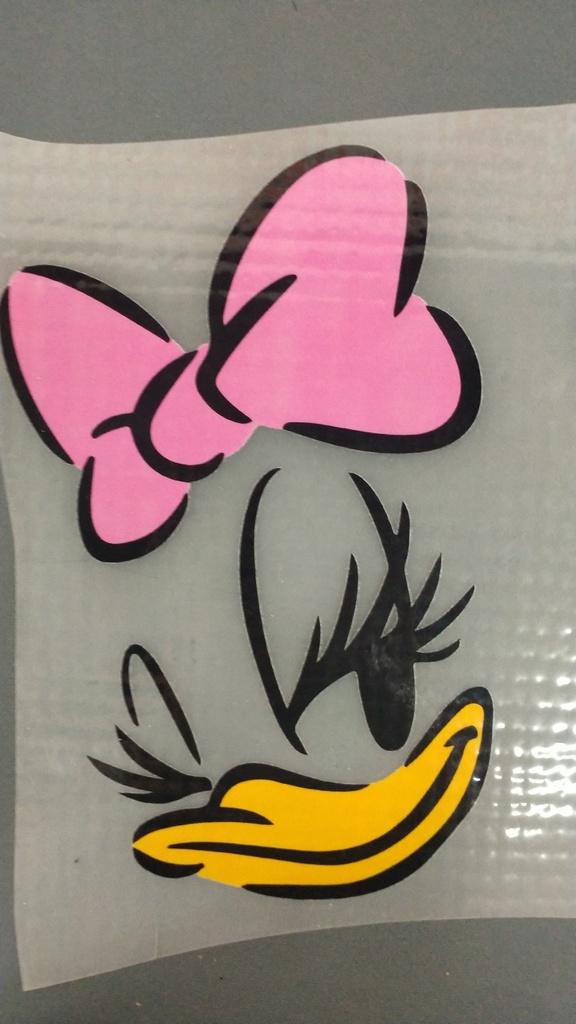 Daisy Duck Cute Face print