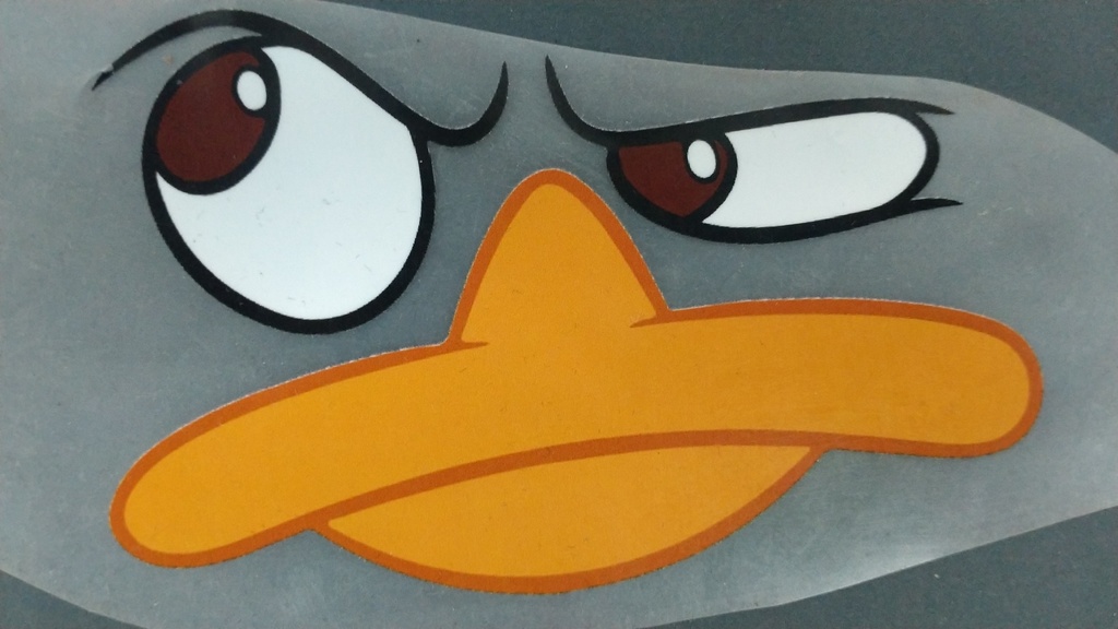 Perry The Platypus print