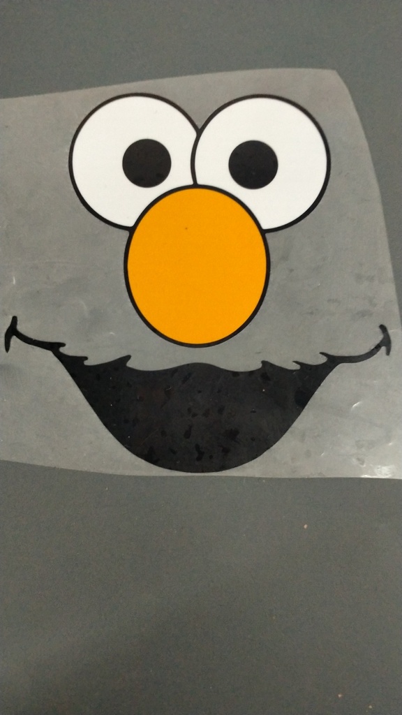Elmo Face print