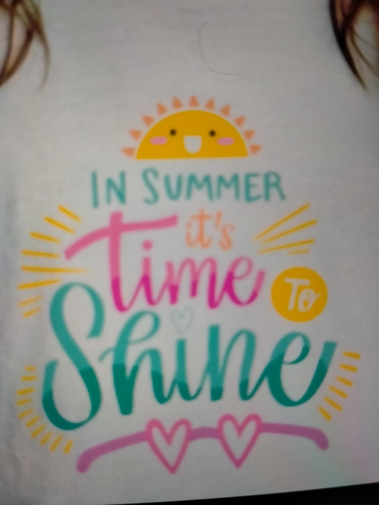 In Summer it's Time To Shine  print