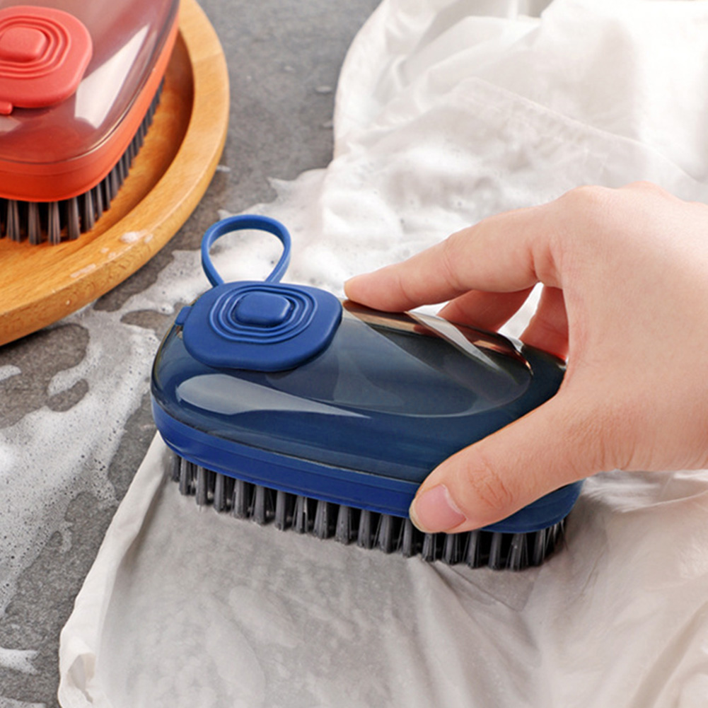 فرشة دعك بخزان صابون للاحذية والملابس و المفروشات متعددة الاستخدامات