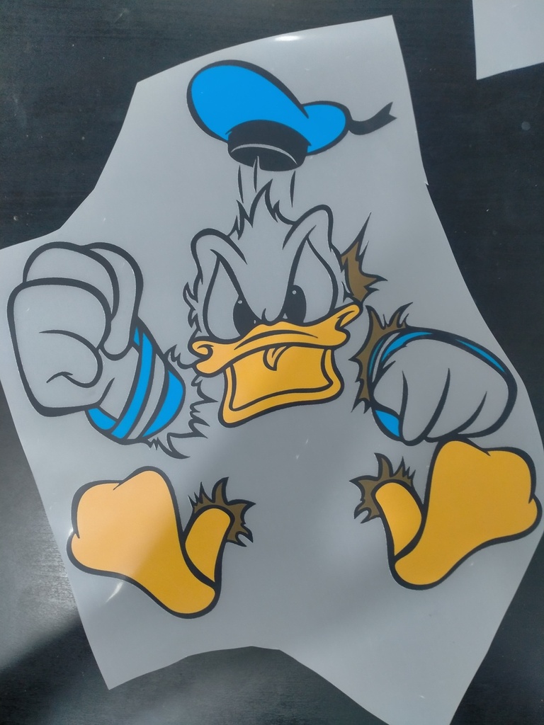 Angry Donald print