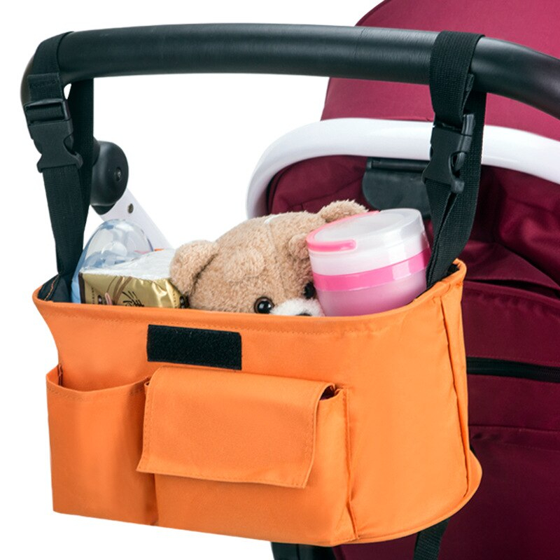 شنطة ومنظم استرولر ٦ جيب لمتعلقات البيبي