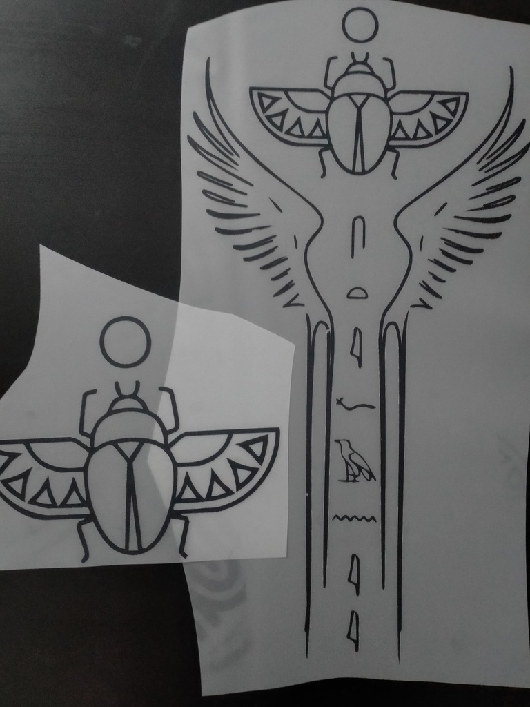 Flight of the Scarab print