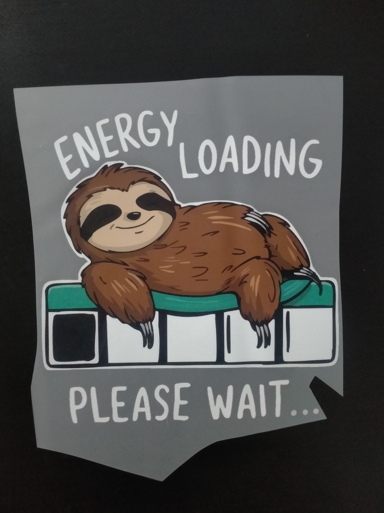 Energy Loading Please Wait Print