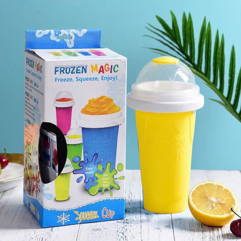 كوب سموزي بطبقة مزدوجة للتجميد السريع للمشروبات والعصائر