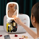 منظم مكياج واكسسوارات بمراية متحركه وكشاف ليد