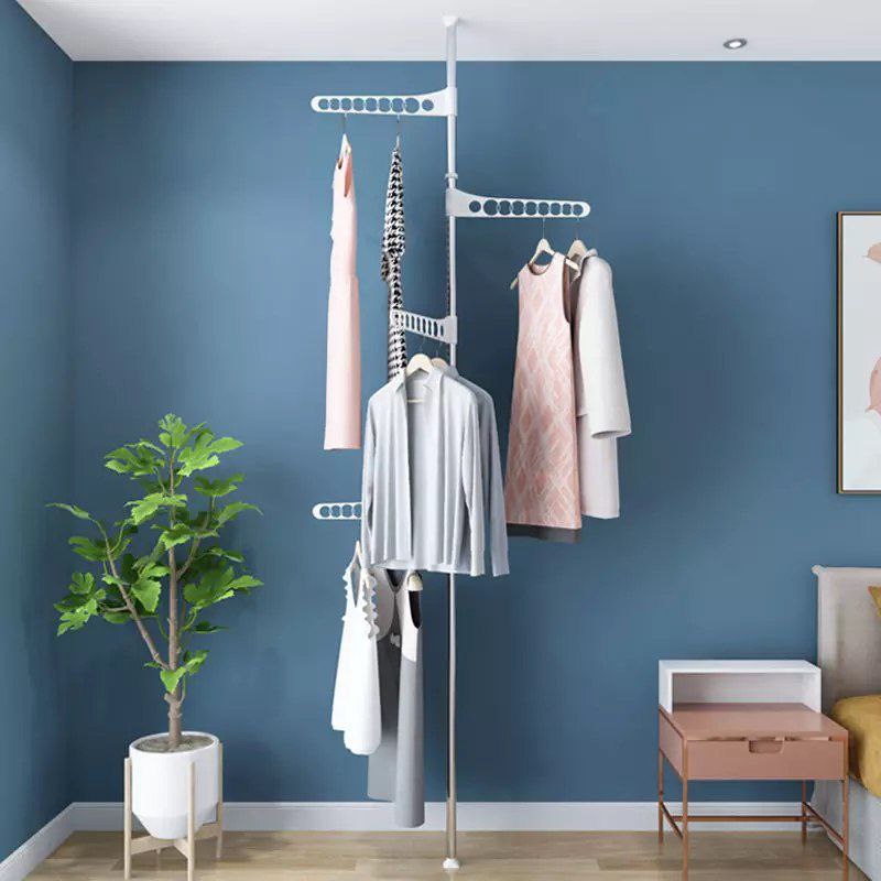 استاند ملابس ومنشر عمودي للدريسنج روم وغرف النوم والحمام والبلكونه