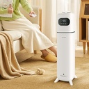 منقي هواء ومرطب بشاشة ليد سعة 8 لتر 28 _ وات مع ريموت كنترول للتحكم عن بعد