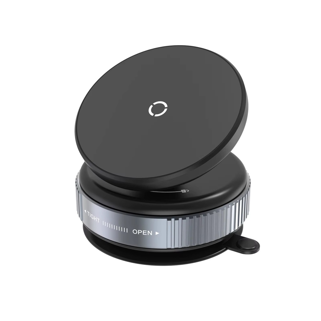 حامل موبايل بقاعدة شفط للتثبيت دوار 360 درجة