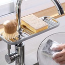 صبانة ورف حنفية أستانليس ستيل بفتحات تصريف الماء ايكوكو