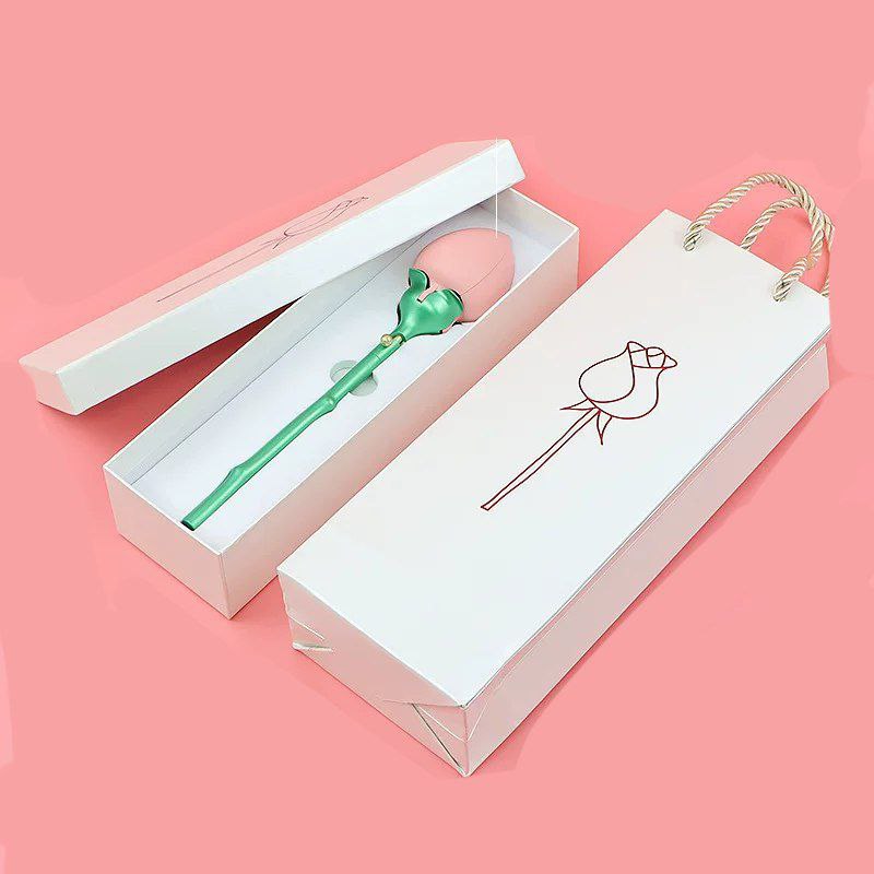 بوكس على شكل وردة لتقديم الخاتم كهدية قيمة