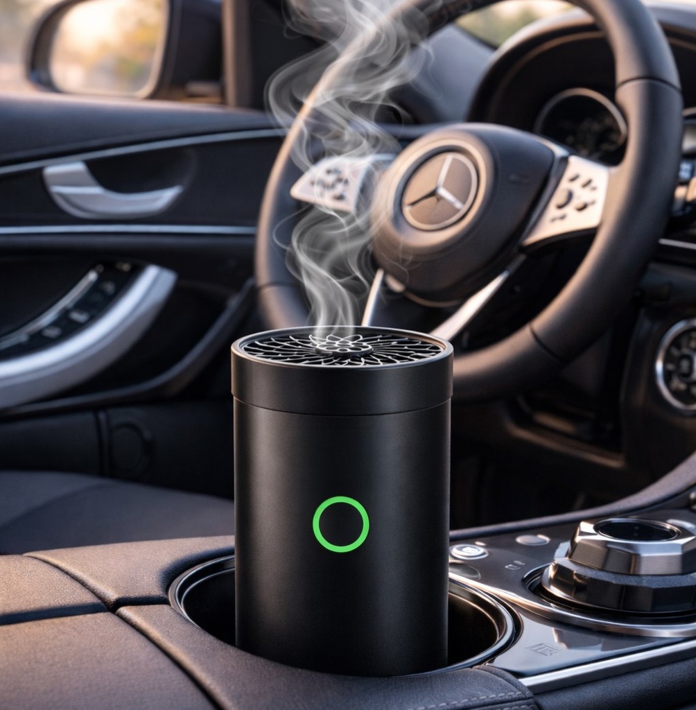 مبخرة كهربائية لتعطير المكتب والسيارة قابلة لإعادة الشحن