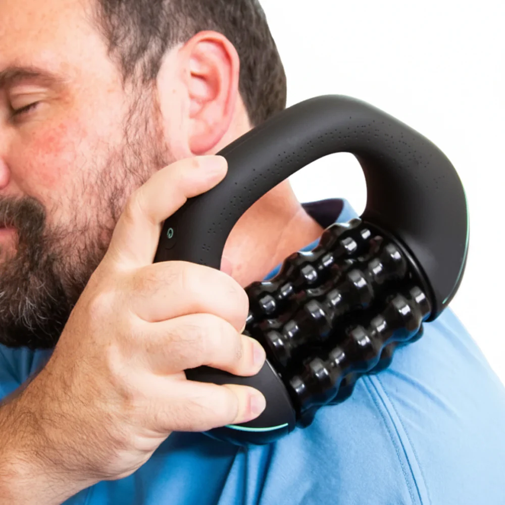 جهاز مساج دوار لتدليك واسترخاء عضلات الرقبة والكتف والجسم