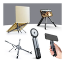 حامل مغناطيسي معدني قابل للطي والتعديل للموبايل واللابتوب والايباد