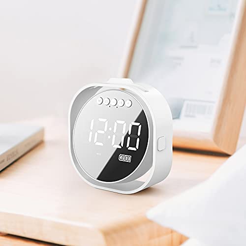 منبه وساعه ديجيتال وسبيكر بلوتوث يدور 360 درجه في جهاز واحد