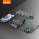 باور بانك لاسلكي رباعي لشحن اربع اجهزة في وقت واحد 10000 ملي أمبير