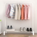 استاند دولاب شماعات ورف فردي لتنظيم الملابس والشنط والاحذية