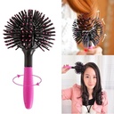 فرشاة سشوار دائرية لتصفيف الشعر بمقبض مريح